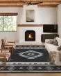 Phoenix PH4 Black Area Rug