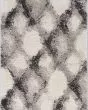 Phoenix 6961 Ivory Grey Diamonds Area Rug
