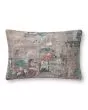 PLL0007 Brown/Multi 13"x21" Pillow