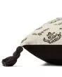 PLL0025 Ivory/Black 18"x18" Pillow