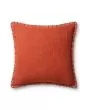 PLL0109 Orange 22"x22" Pillow