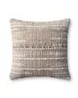 PLL0124 Ivory/Beige 18" Pillow