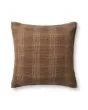 PLL0132 Brown/Tan 20"x20" Pillow