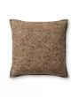 PLL0164 Peach/Multi 18" Pillow