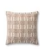 PLL0185 Ivory/Rust 18" Pillow