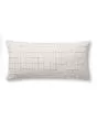 Mary PMH0040 Ivory 12"x27" Lumbar Pillow