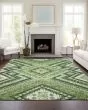 Portico PO5 Green Area Rug