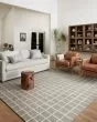 Polly POL-05 Slate/Ivory Area Rug
