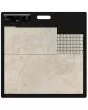 Pompei Beige Porcelain Quartz Tile