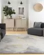Prismatic PRS28 Grey/Gold Area Rug
