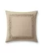 Estee Border PRP0062 Cream 22" Pillow