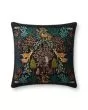Woodland PRP0069 Black/Multi 22" Pillow