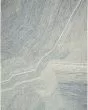 Pure Angles ANG01 Ivory Blue 3'9"x5'9" Area Rug