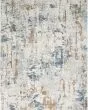 Quarry QUA01 Beige Blue Rust Area Rug