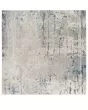 Quarry QUA01 Ivory Grey Blue Area Rug