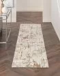 Quarry QUA01 Ivory Rust Area Rug