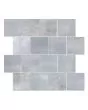 Radiate Silver Matte Porcelain Tile