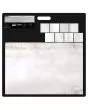 Radiate White Matte Porcelain Tile