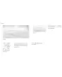 Radiate White Matte Porcelain Tile