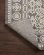 Rainier RAI-02 Pebble/Ivory Area Rug
