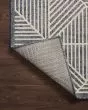 Rainier RAI-03 Denim/Ivory Area Rug