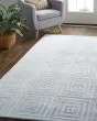 Redford 8670F White/Silver Area Rug