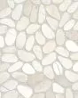 River Pebbles Ivory Blend Natural Stone Tile