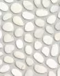 River Pebbles Ivory Blend Natural Stone Tile