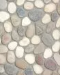 River Pebbles Light Blend Natural Stone Tile