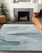 Ravenna RN11 Teal Area Rug