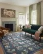 Rosa RSA-03 Navy Area Rug