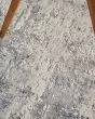 Rustic Textures RUS07 Ivory/Grey-Blue Area Rug