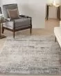 Rustic Textures RUS14 Light Grey Multi Area Rug