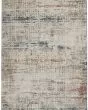 Rustic Textures RUS14 Light Grey Multi Area Rug