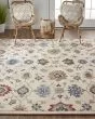 Rylan 8641F Ivory/Blue/Tan Area Rug