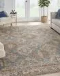 Sahar SHR01 Blue Area Rug