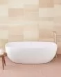 Sahara Cotto Matte Glazed Porcelain 5/8"x4" Crosshatch Mosaic Tile