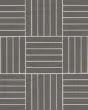 Sahara Dark Matte Glazed Porcelain 5/8"x4" Crosshatch Mosaic Tile