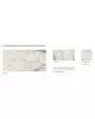 S.A.L.T. Calacatta Porcelain Marble Tile