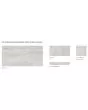 S.A.L.T. White Porcelain Marble Tile