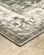 Savoy 28105 Charcoal/Ivory Area Rug