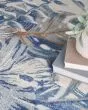 Seaside SDS02 Ivory Blue Area Rug