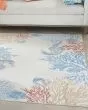 Seaside SDS03 Ivory/Multi Area Rug