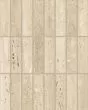 Sensi Roma Cream Satin Glazed Porcelain 1"x4" Straight Set Mosaic Tile