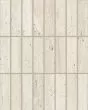 Sensi Roma Ivory Satin Glazed Porcelain 1"x4" Straight Set Mosaic Tile