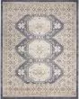 Serenity Home SRH01 Ivory Blue Area Rug