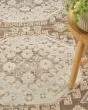 Serenity Home SRH01 Ivory Mocha Area Rug