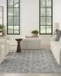 Serenity Home SRH04 Blue Ivory Area Rug