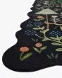 Silhouette SIH-03 Black Area Rug