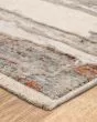 Solitude Silk Road Cream Dark Grey Area Rug
